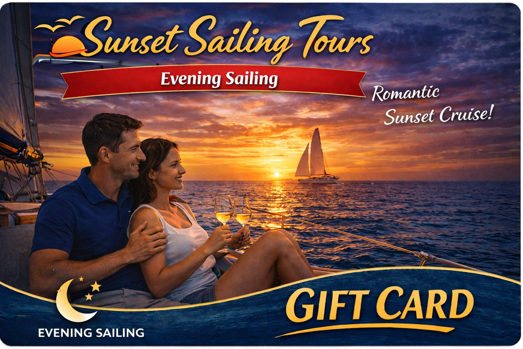 Gift card for evening sailing