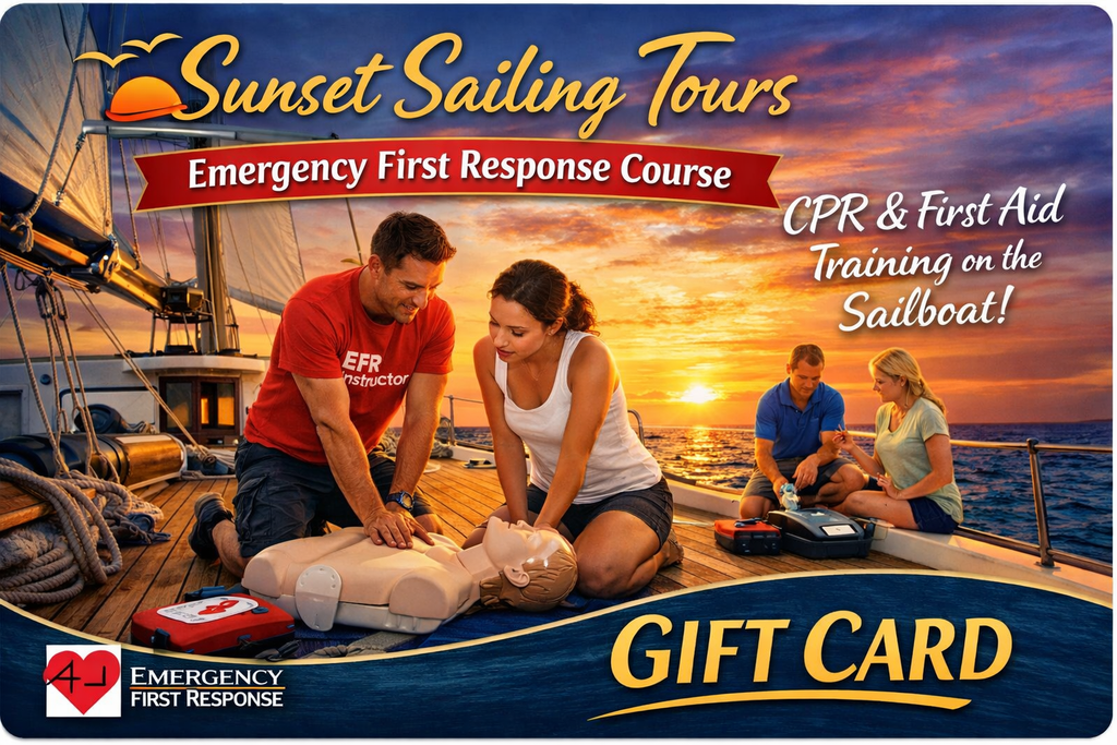 Gift card for Emergency First Response (EFR) course