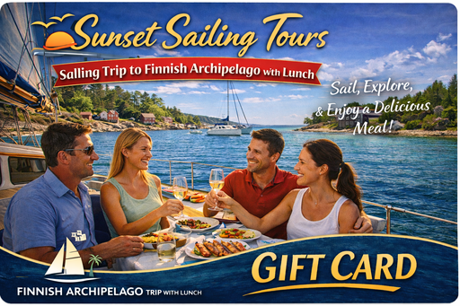 Gift card for sailing trip